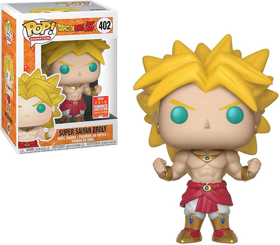 Funko POP! Animation: Dragonball Z #402 - Super Saiyan Broly (2018 Summer Convention Limited Edition)
