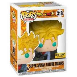 Dragon Ball Super Saiyan Future Trunks Hot Topic Exclusive Funko Pop