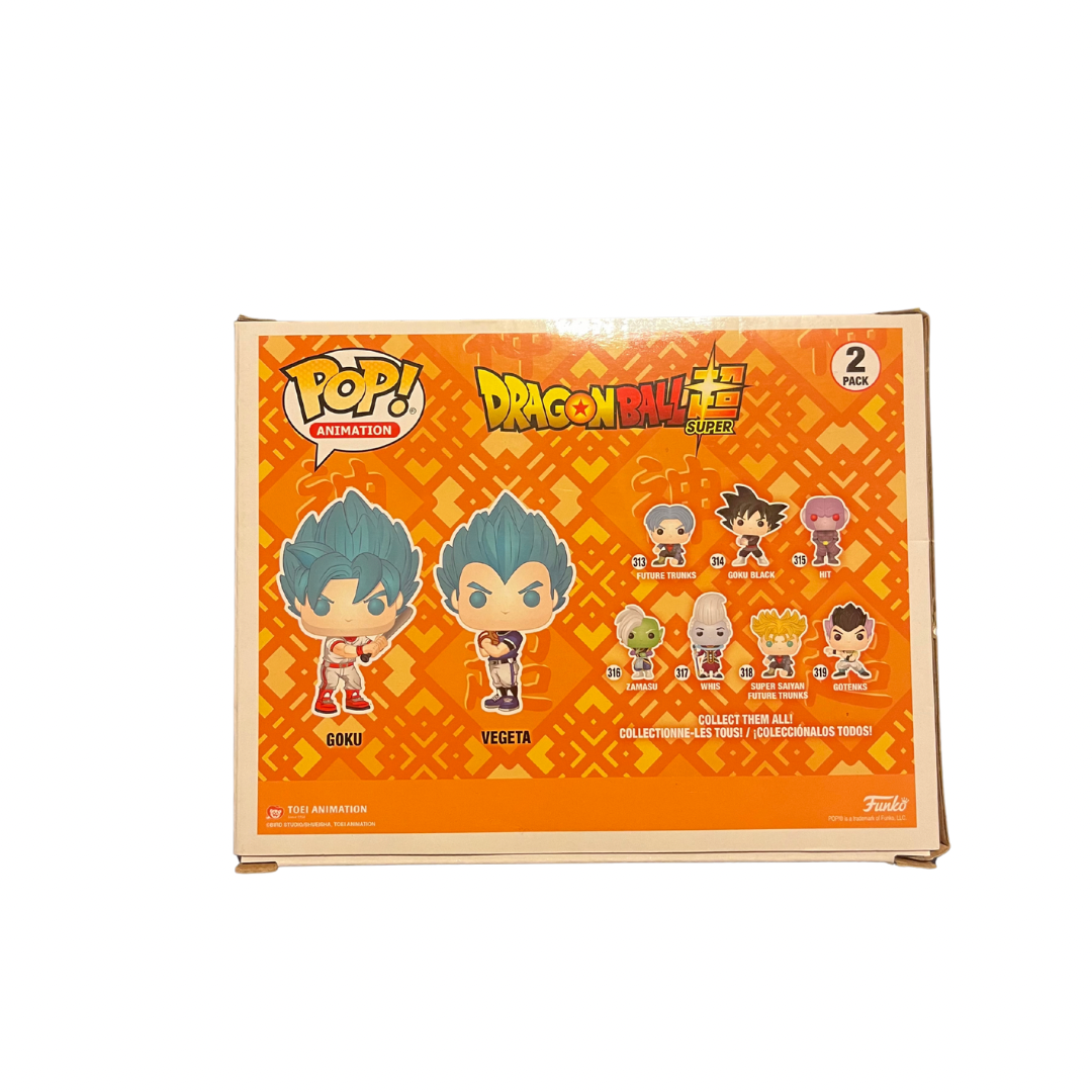 Dragon Ball Goku And Vegeta Baseball 2 Pack Funko Pop