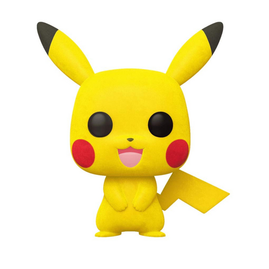 Pokemon Pikachu Flocked GameStop Exclusive Funko Pop