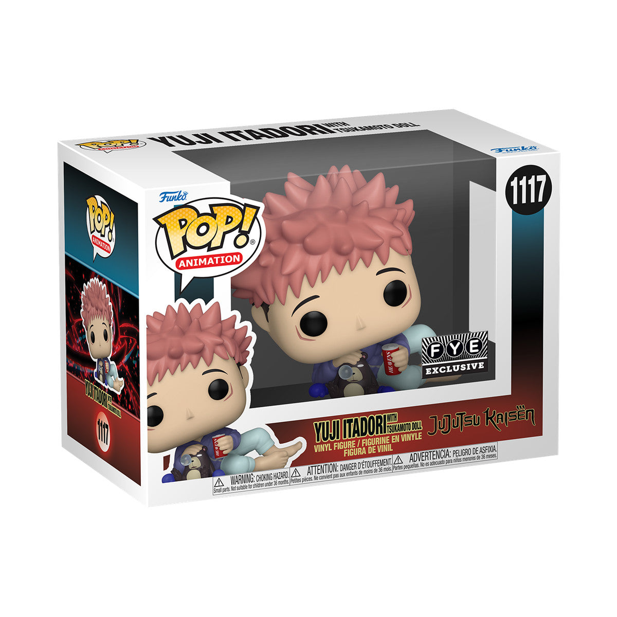 Jujutsu Kaisen Yuji Itadori FYE Exclusive Funko Pop