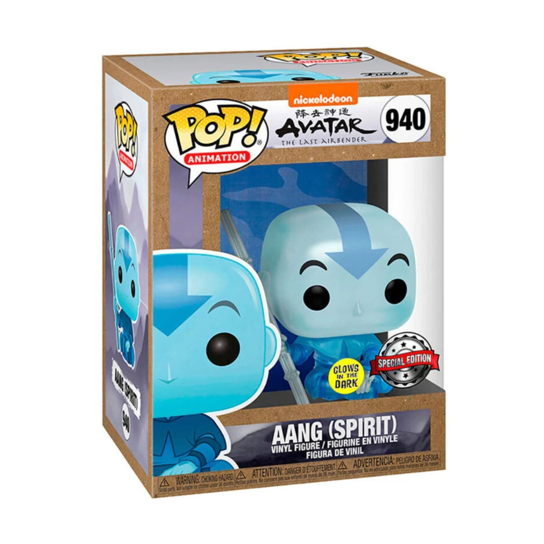 Avatar The Last Airbender Aang Glow In The Dark Funko Pop