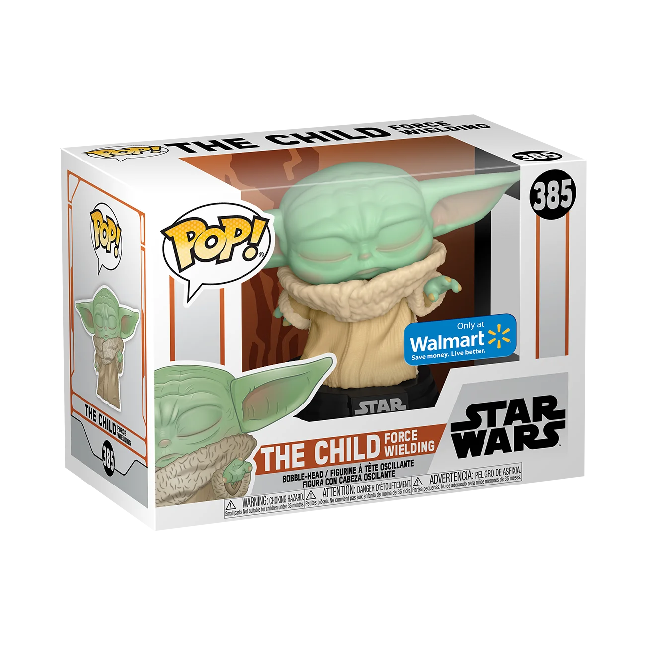 Star Wars The Child Force Wielding Walmart Exclusive Funko Pop