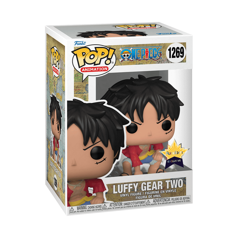 One Piece Luffy Gear Two Fandom Exclusive Funko Pop