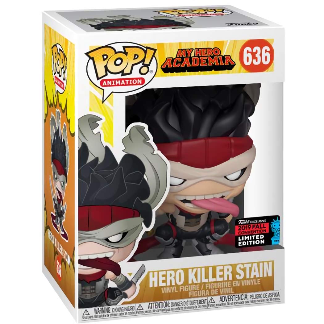 My Hero Academia Hero Killer Stain 2019 Fall Convention Exclusive Funko Pop