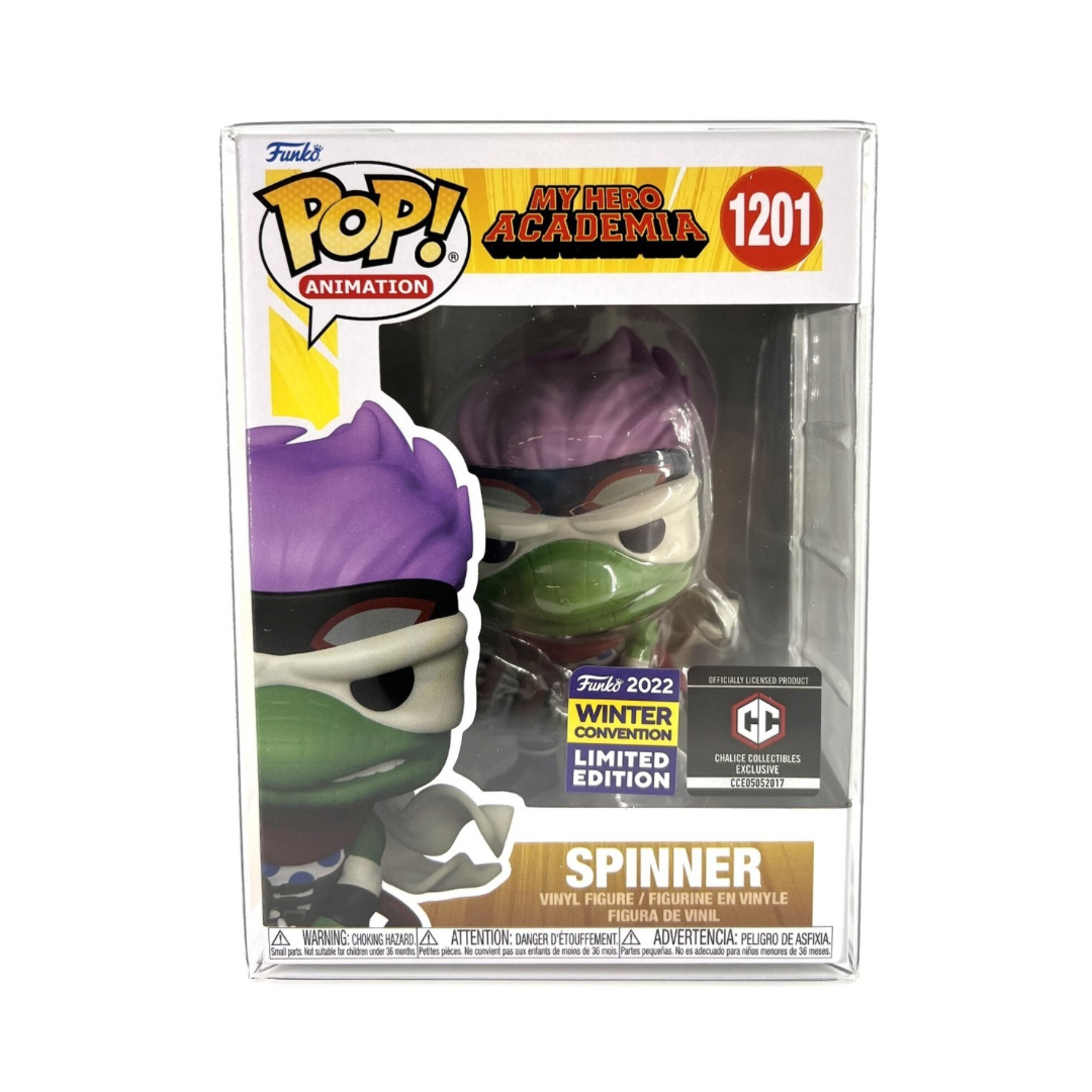 My Hero Academia Spinner 2022 Winter Convention Chalice Collectibles Exclusive Funko Pop