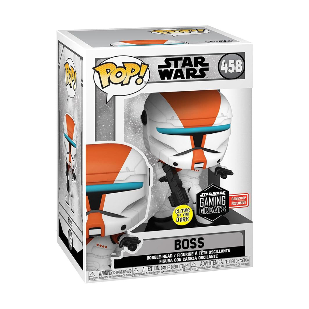 POP: Star Wars - Boss Glow In The Dark GameStop Exclusive Funko Pop