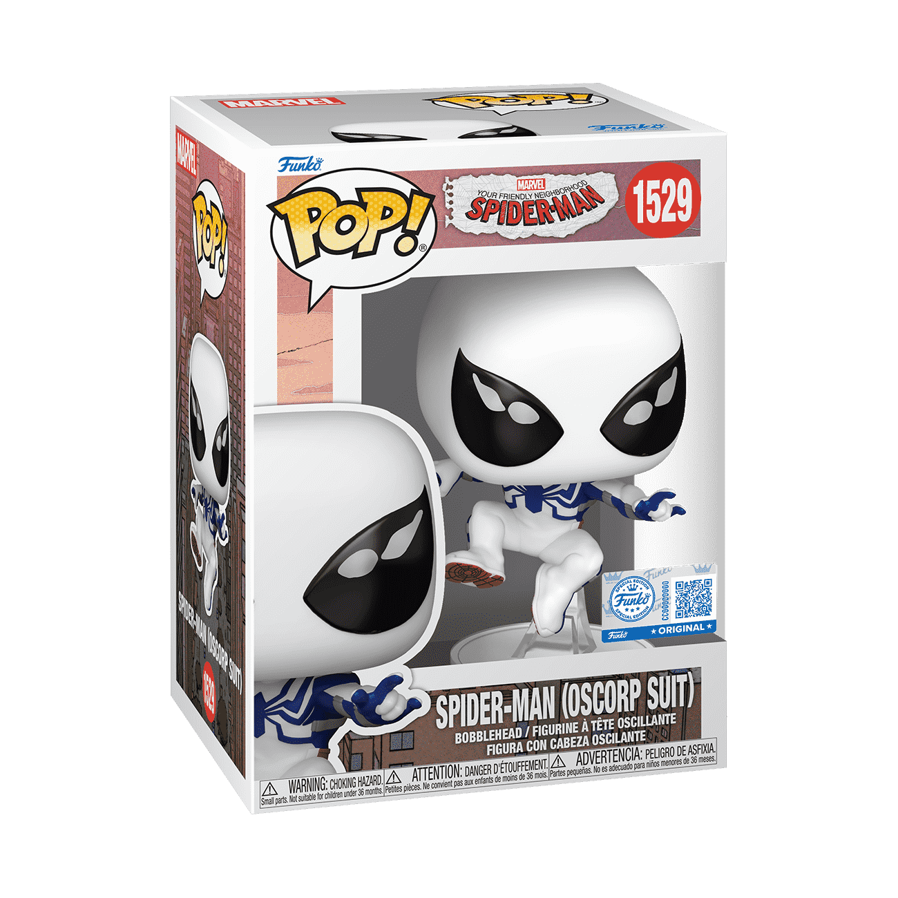 POP: Marvel - Spider-Man (Oscorp Suit) Funko Special Edition Exclusive Funko Pop