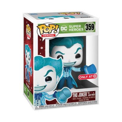 POP Heroes: Dc Super Heroes - The Joker As Jack Frost Target Exclusive Funko Pop