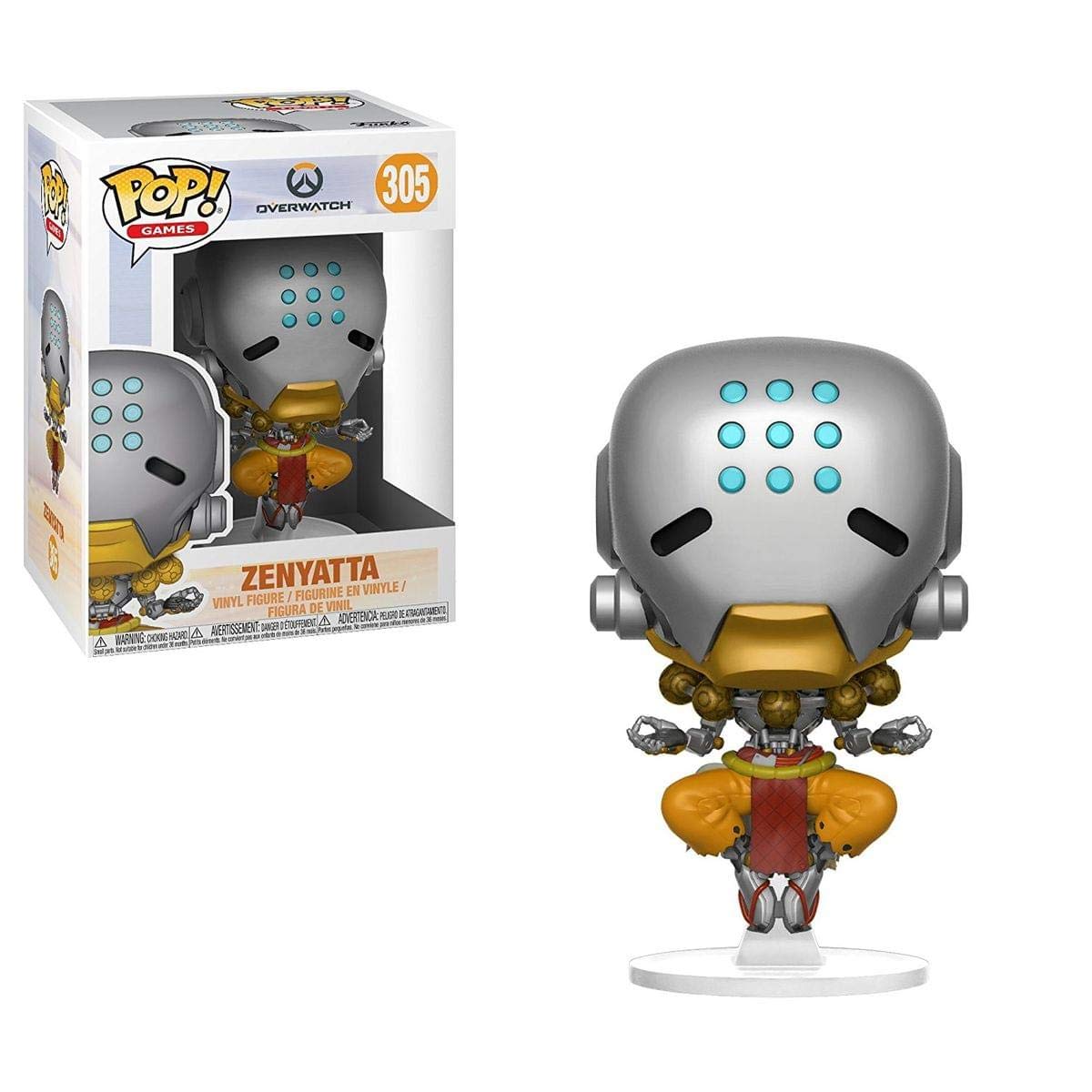POP Games: Overwatch - Zenyatta Funko Pop