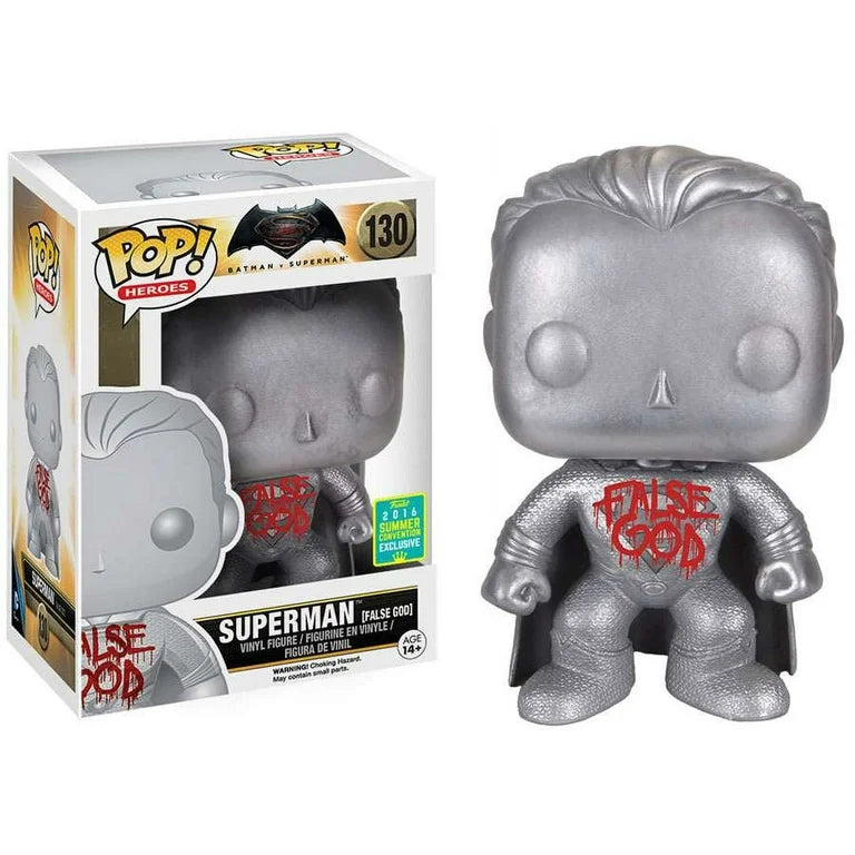 POP Heroes: Batman Vs Superman - Superman False God 2016 Summer Convention Exclusive Funko Pop