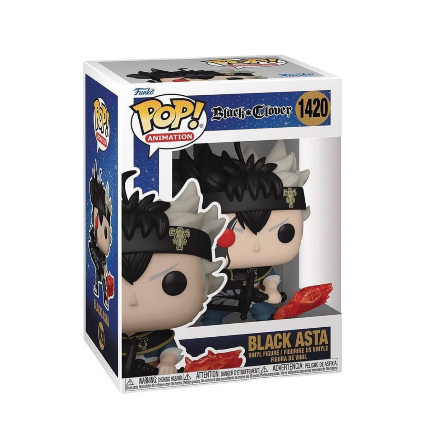 (PREORDER) BLACK CLOVER BLACK ASTA FUNKO POP