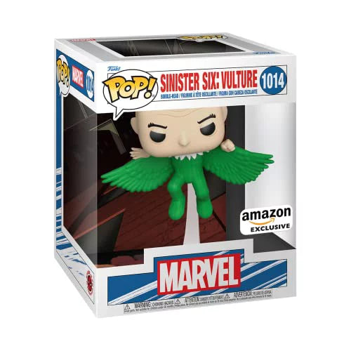 Funko Pop! Deluxe Marvel: Sinister 6 - Vulture, Amazon Excusive, Figure 2 of 7
