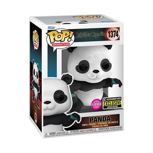 (PREORDER) Jujutsu Kaisen Panda Flocked Funko Pop! Vinyl Figure #1374 - Entertainment Earth Exclusive