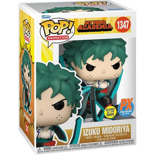 My Hero Academia Izuku Midoriya Blackwhip Glow-in-the-Dark Funko Pop! Vinyl Figure #1347 - Previews Exclusive