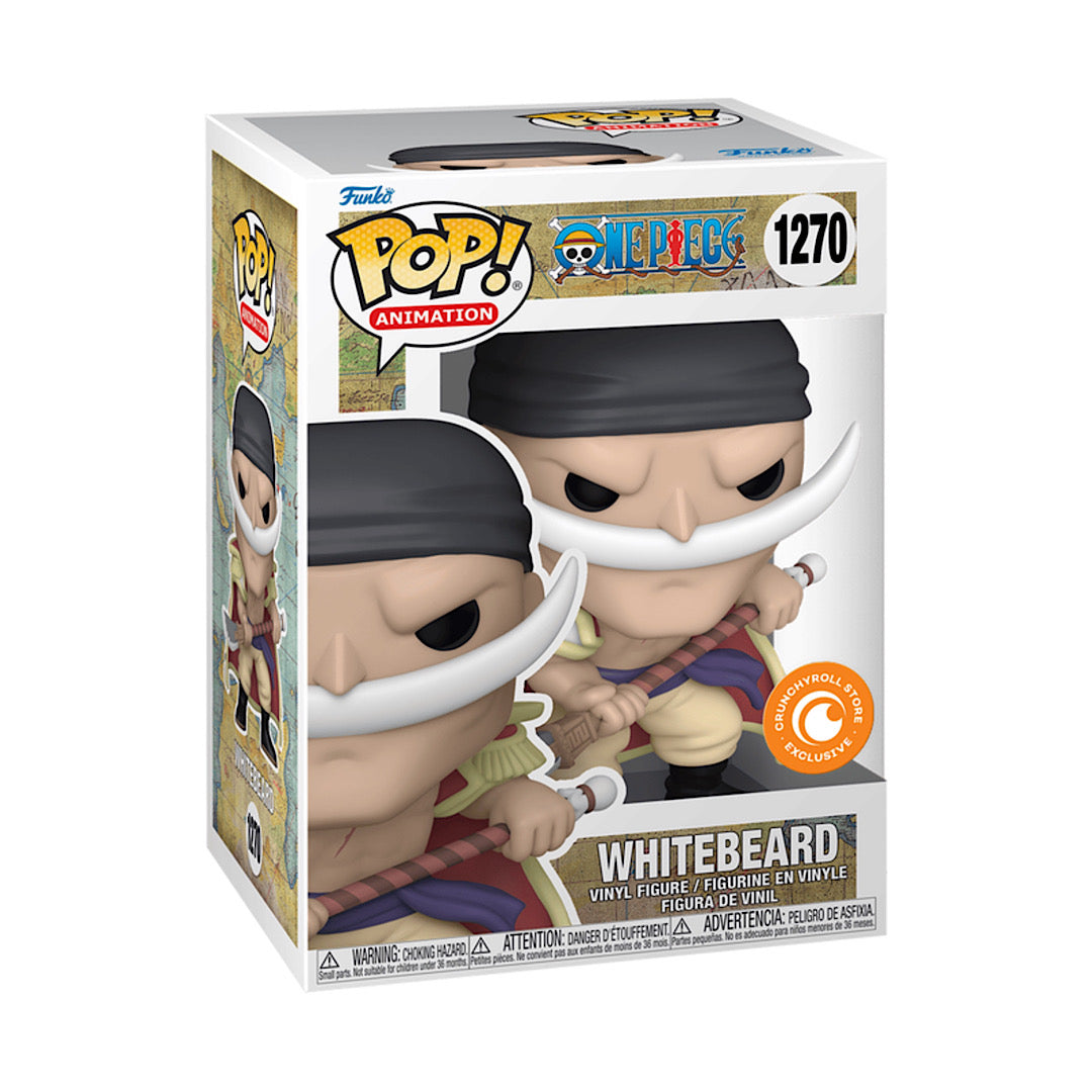 One Piece WhiteBeard Common And Chase CrunchyRoll Exclusive Chase Bundle Funko Pop