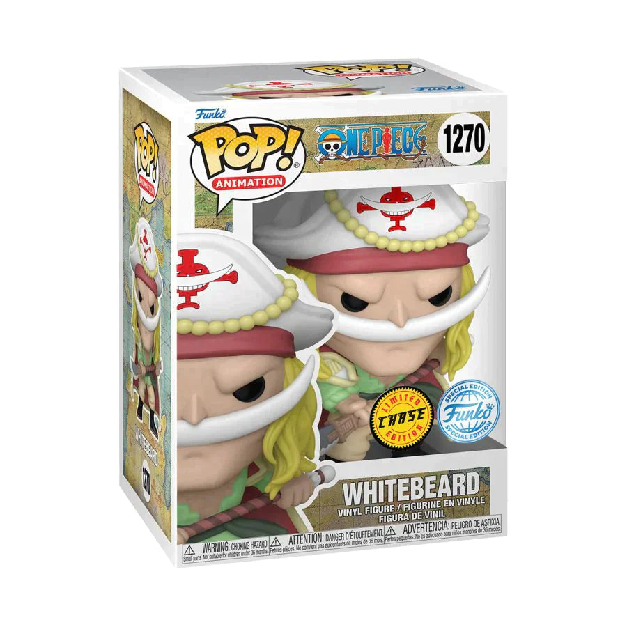 One Piece WhiteBeard Common And Chase Funko Pop