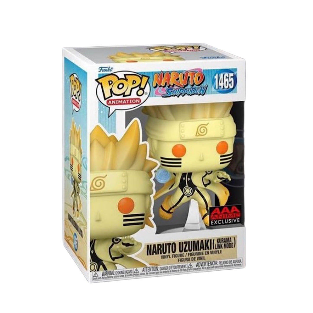 (PREORDER) Naruto Kurama Link Mode Common And Chase Bundle Funko Pop
