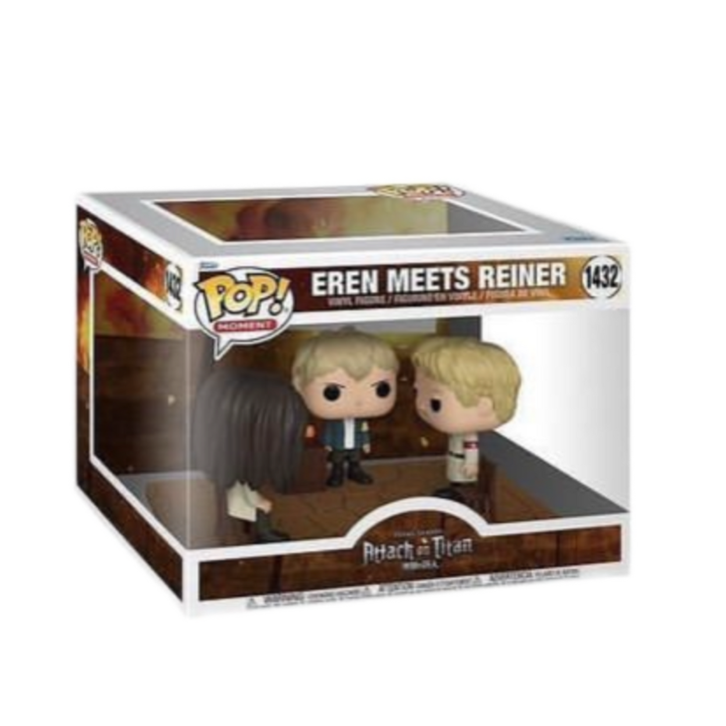 (PREORDER) ATTACK ON TITAN EREN MEETS REINER FUNKO POP