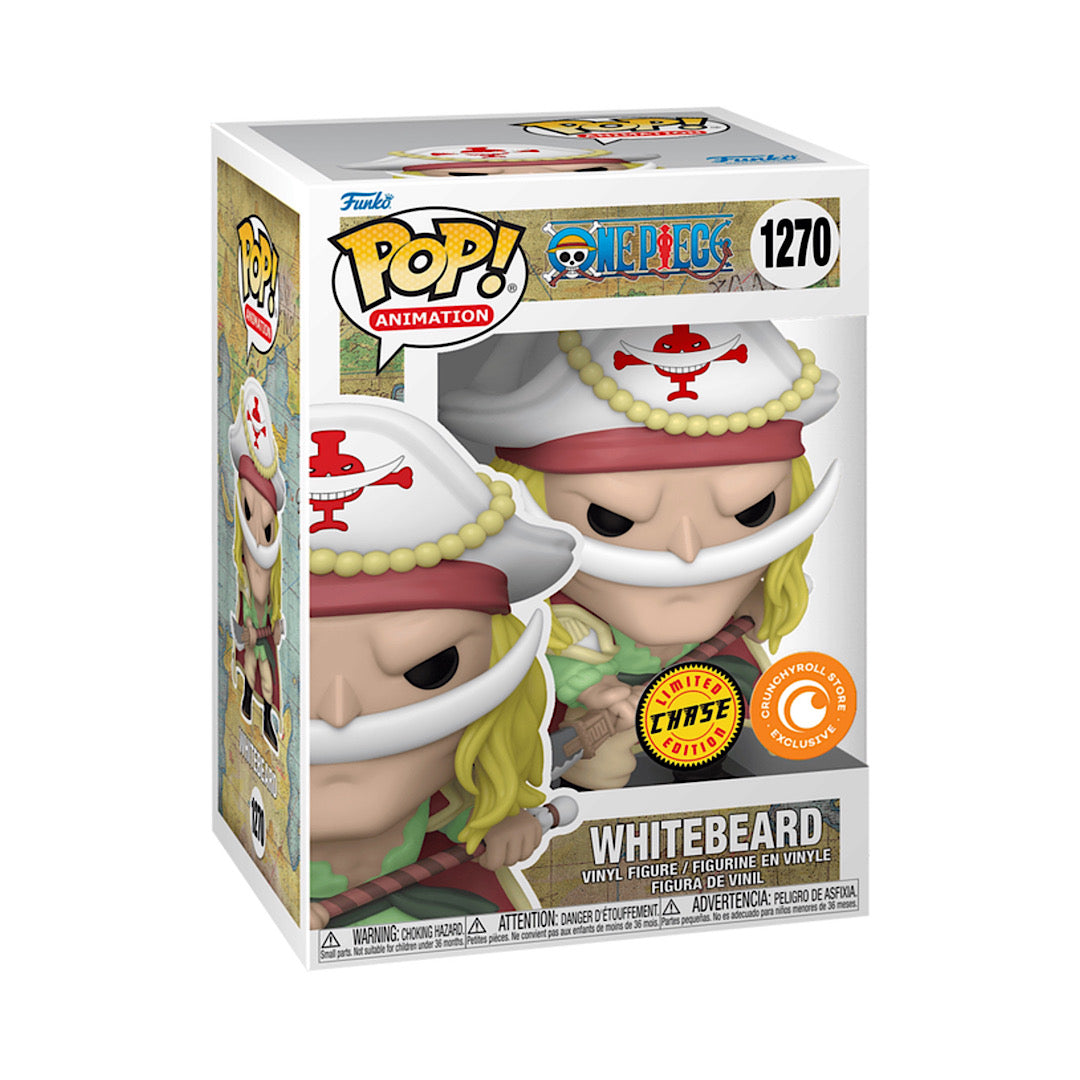 One Piece WhiteBeard Common And Chase CrunchyRoll Exclusive Chase Bundle Funko Pop
