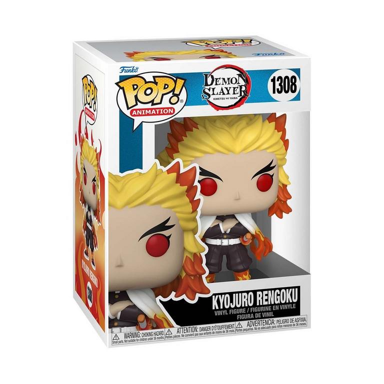 Demon Slayer Bundle Kyojuro Rengoku And Tanjuro Kamari Funko Pop