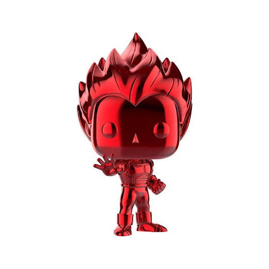 Funko POP! Animation: Dragon Ball Z - Super Saiyan Vegeta (Red Chrome) #154 - 2019 SDCC Shared Exclusive