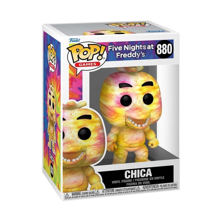 Funko POP! Games: Five Nights at Freddy's Tie-Dye Chica 4-in Vinyl Figure