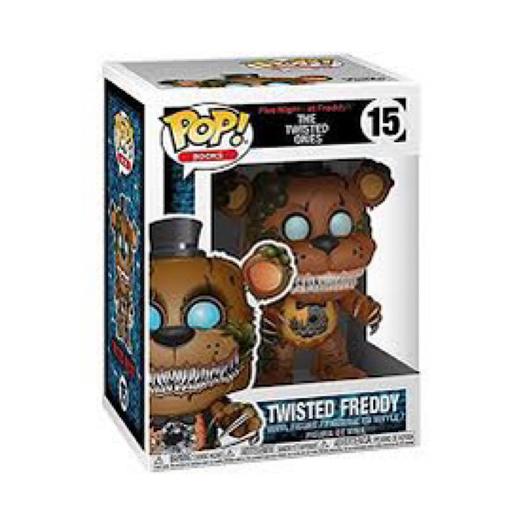 Five Nights At Freddy’s Twisted Freddy Bonnie And Wolf Funko Pop Bundle