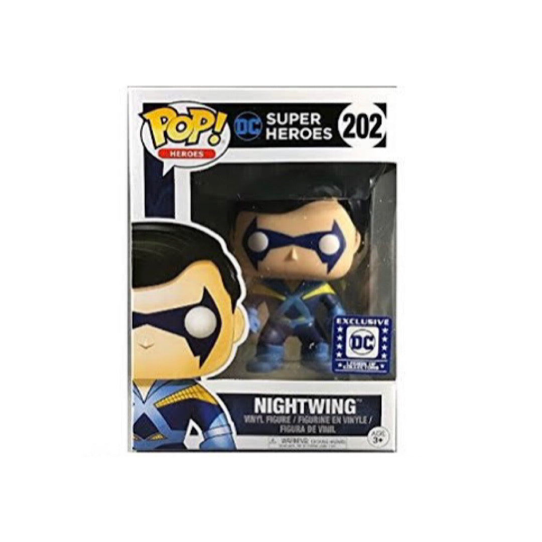 Funko Pop! DC Super Heroes Legion of Collectors - Classic Teen Titans Nightwing #202 Vinyl Figure