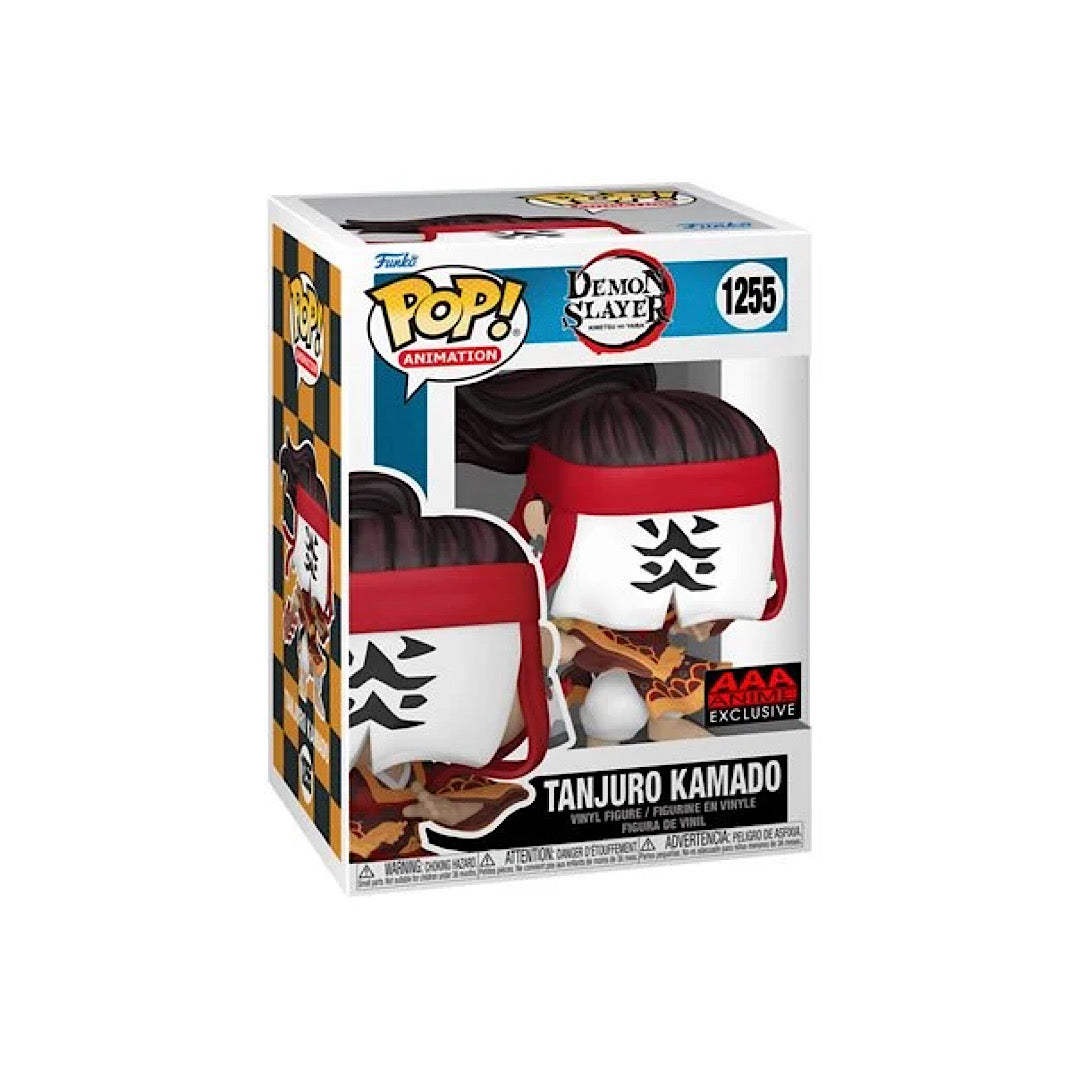 Demon Slayer Bundle Kyojuro Rengoku And Tanjuro Kamari Funko Pop