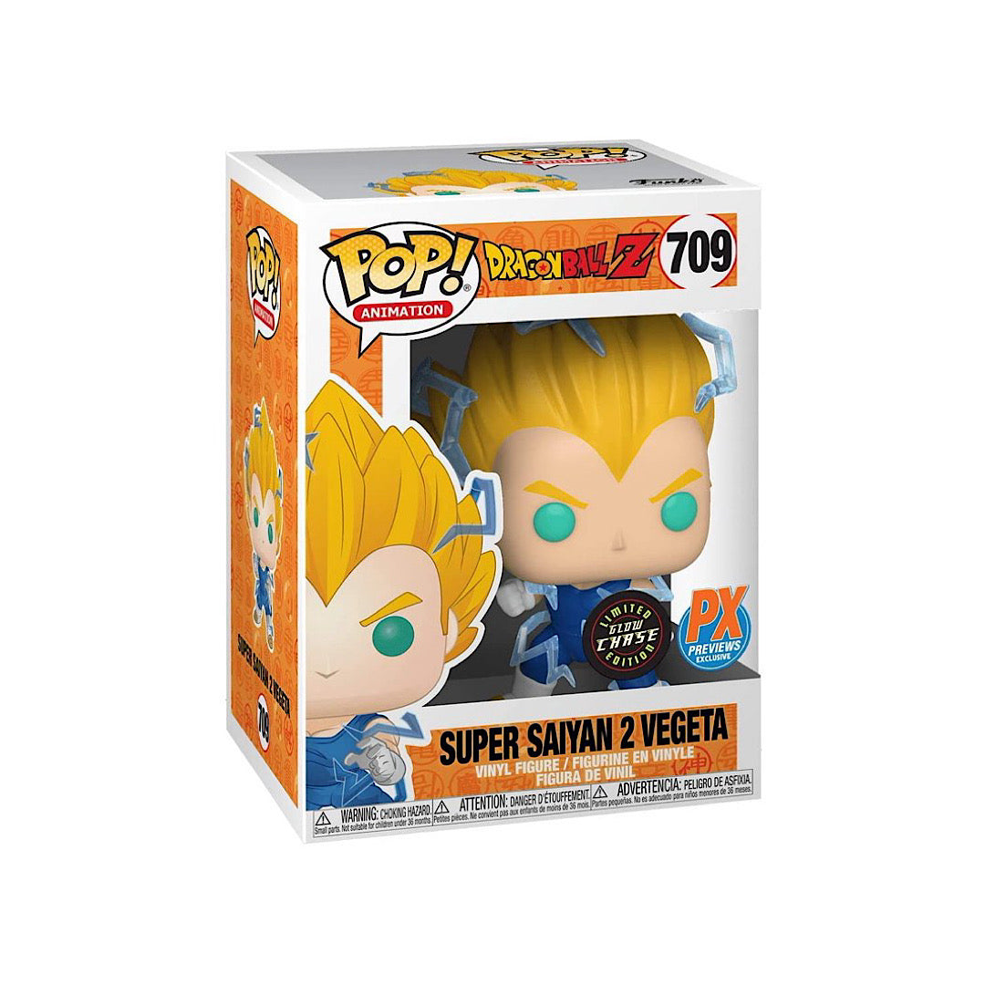 POP Animation Dragon Ball Z Super Saiyan 2 Vegeta PX VIN Figure Chase Limited Edition