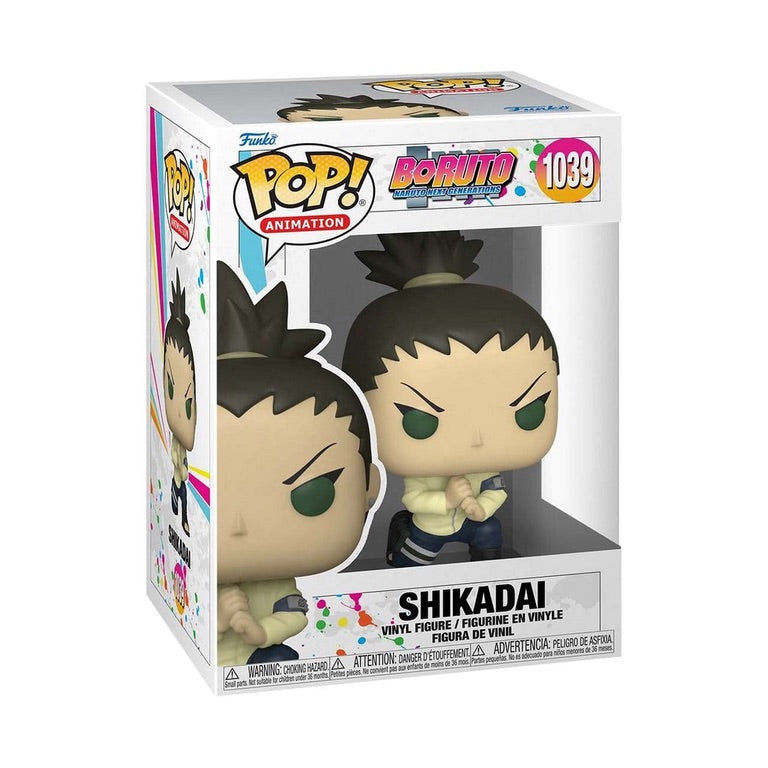 Funko POP! Animation: Boruto: Naruto Next Generations Shikadai 4.3-in Vinyl Figure