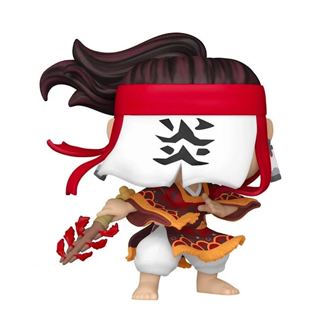 Demon Slayer Bundle Kyojuro Rengoku And Tanjuro Kamari Funko Pop