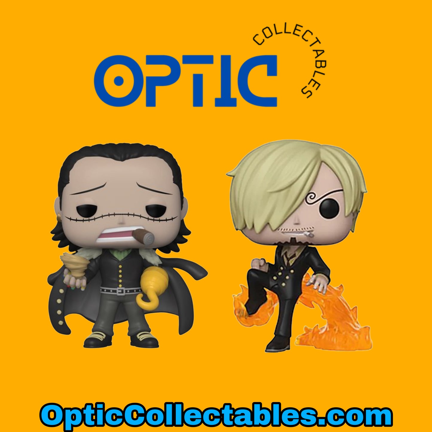 One Piece Sanji And Crocodile Funko Pop Bundle