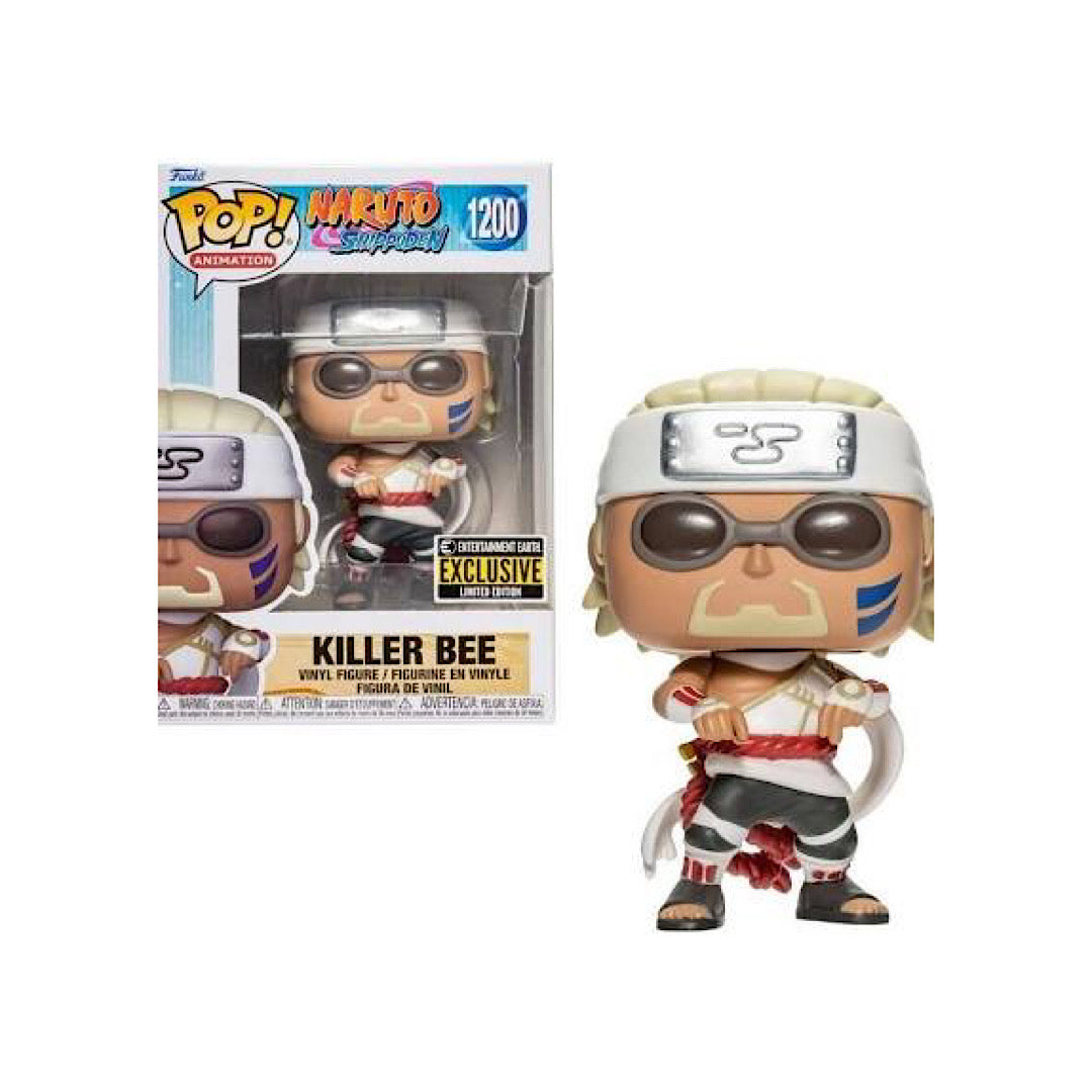 Naruto Killer Bee Entertainment Earth Exclusive Funko Pop
