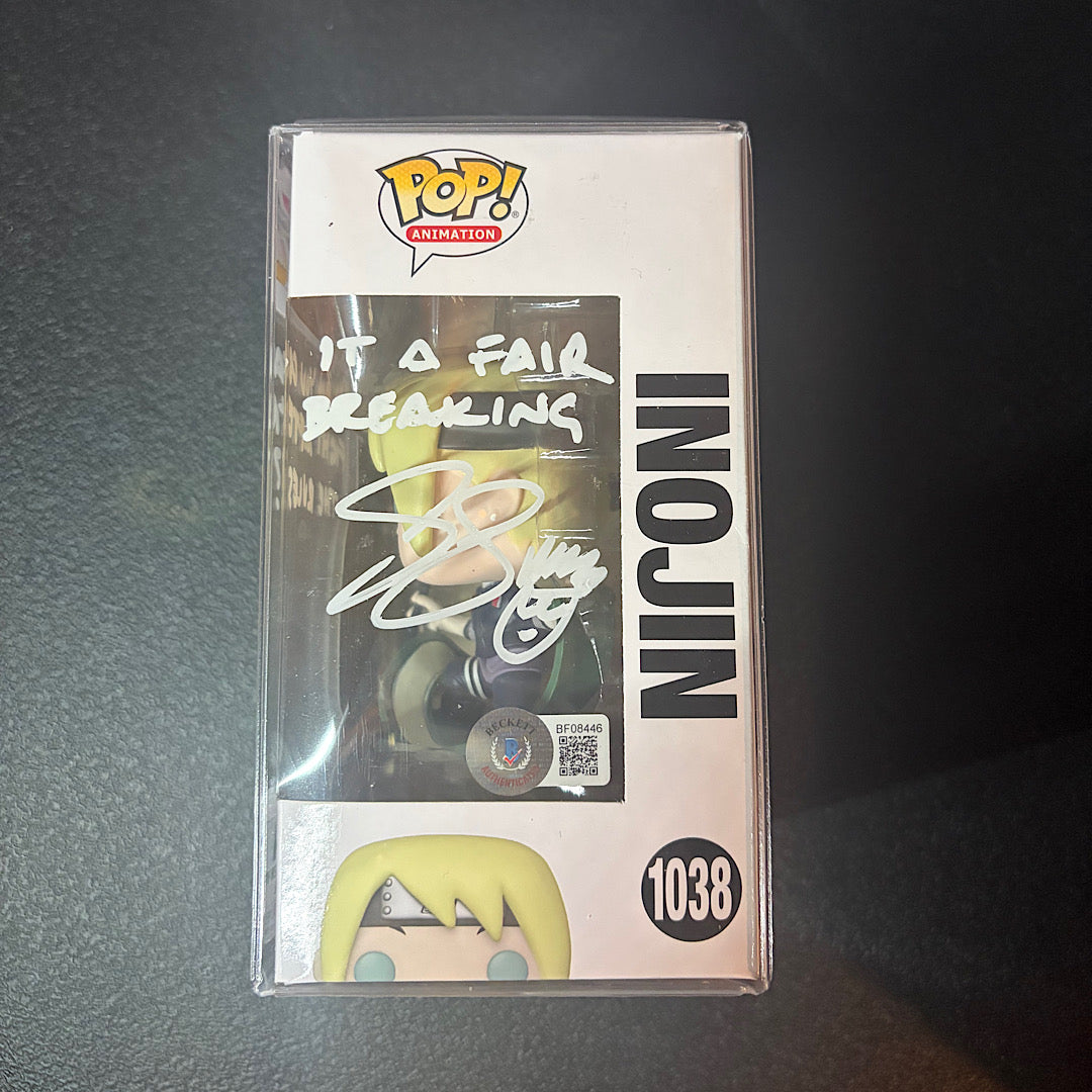 Boruto Inojin Autographed Funko Pop