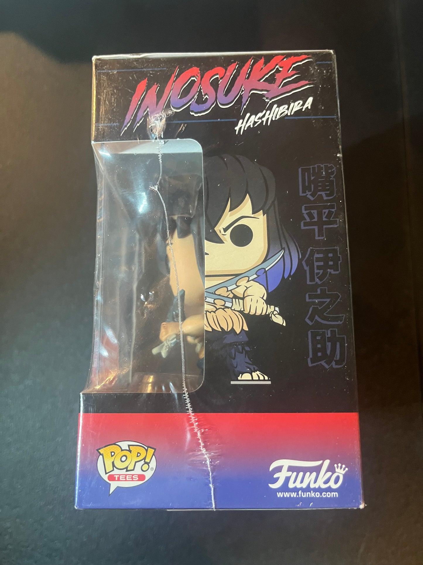 Funko Pop! Tee Demon Slayer Inosuke 1057 GameStop Exclusive T Shirt Large SEALED