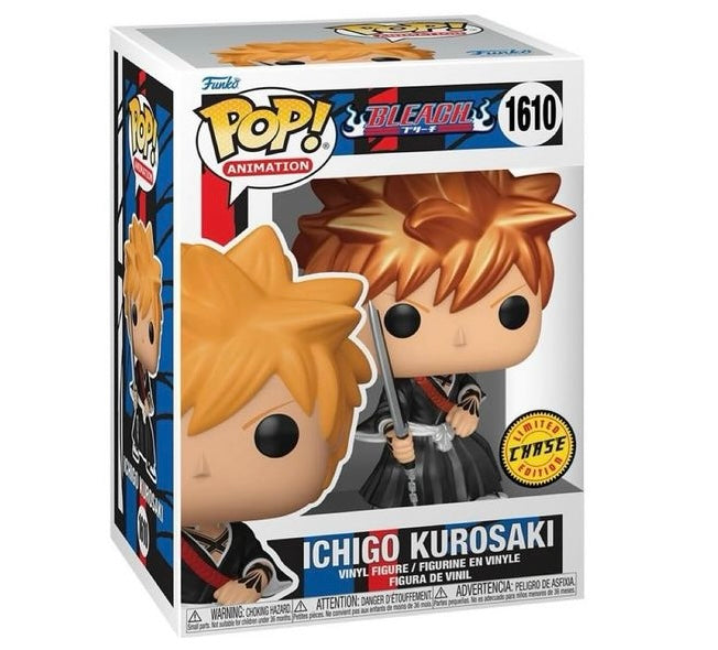 (PREORDER) Bleach Ichigo Kurosaki Common And Chase Bundle Funko Pop