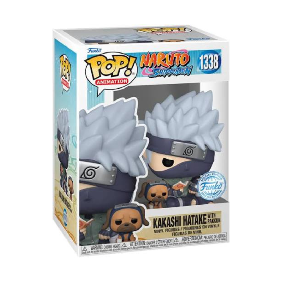 POP Animation: Naruto - Kakashi Hatake With Pakkun Special Edition Exclusive Funko Pop