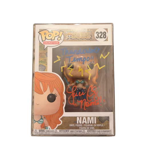 One Piece Nami Signed Autographed Funko Pop