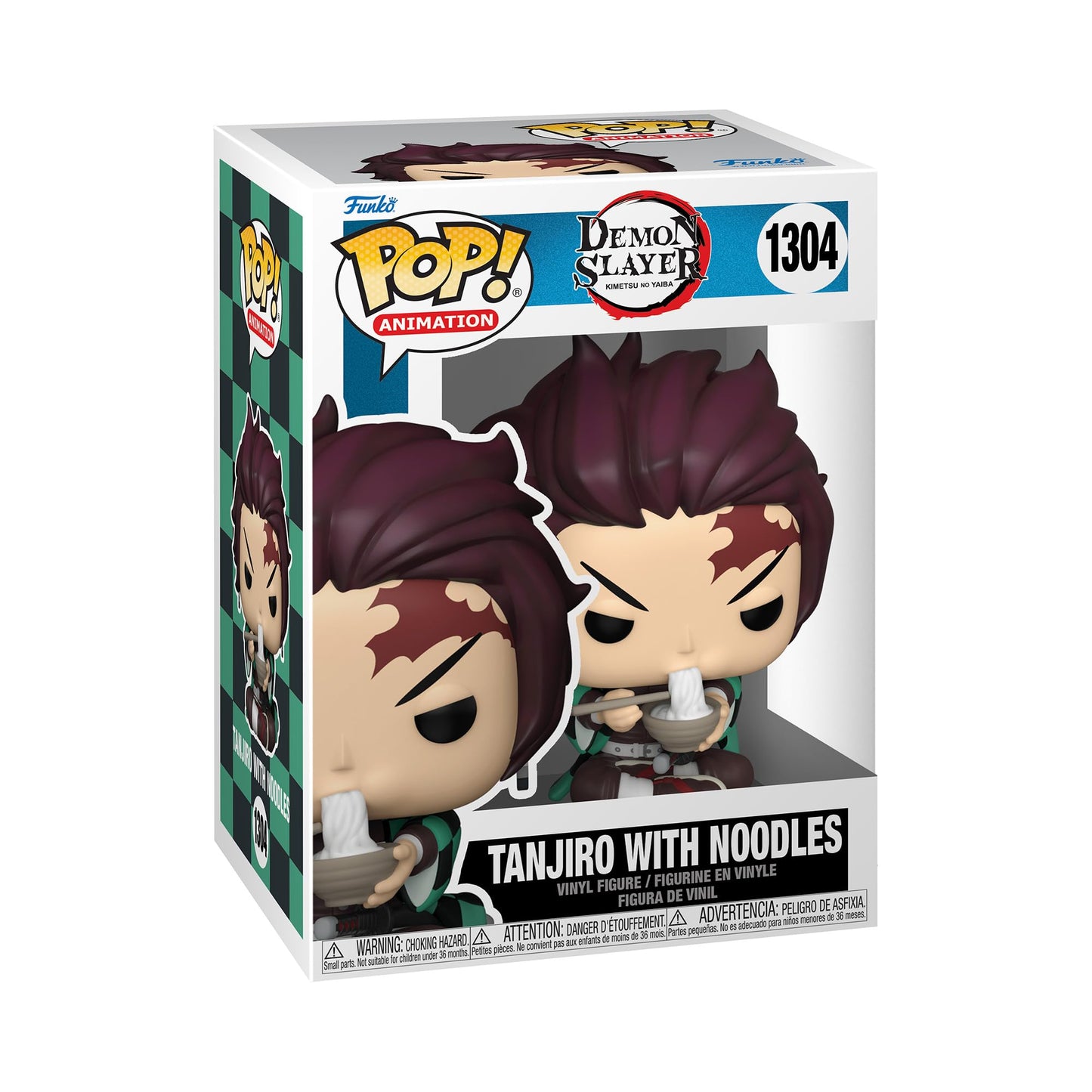 POP! Animation: Demon Slayer - Tanjiro with Noodles Vinyl Figure