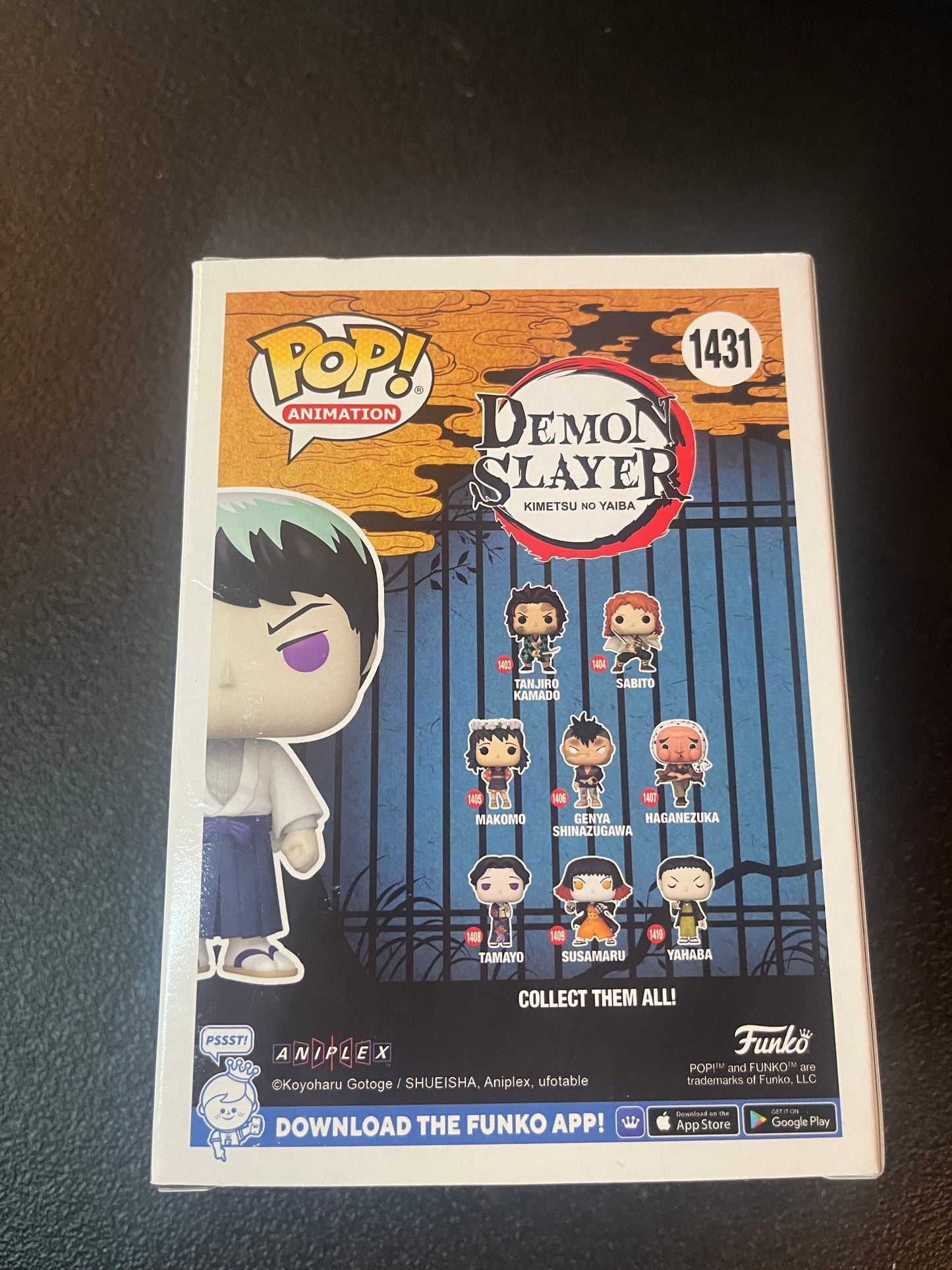 Yushiro #1431 Funko Pop! - Demon Slayer - Funko Shop Exclusive