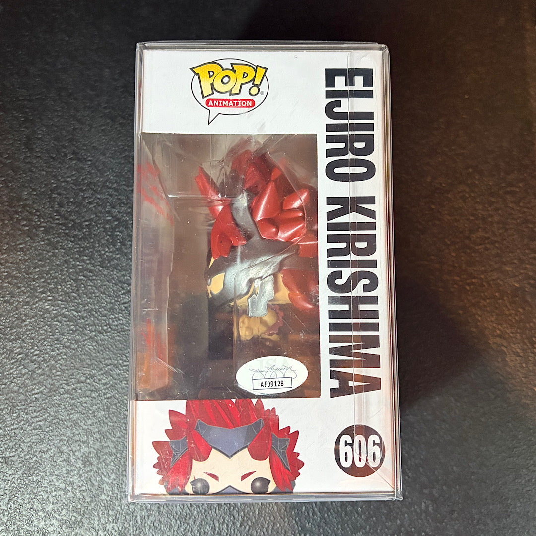 My Hero Academia Eljiro Kirishima Box Lunch Exclusive Signed Autographed Funko Pop