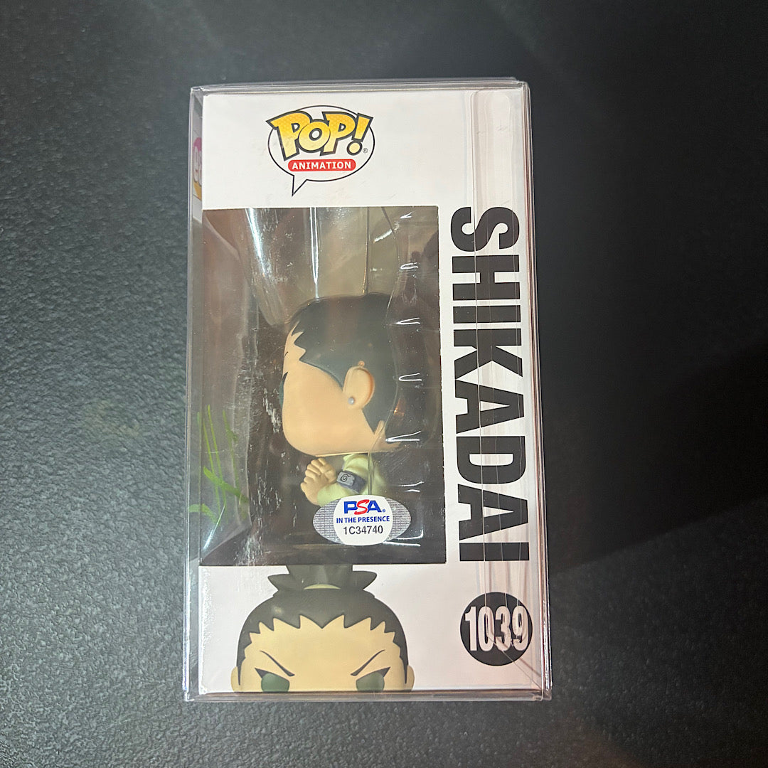 Boruto Shikadai Autographed Funko Pop