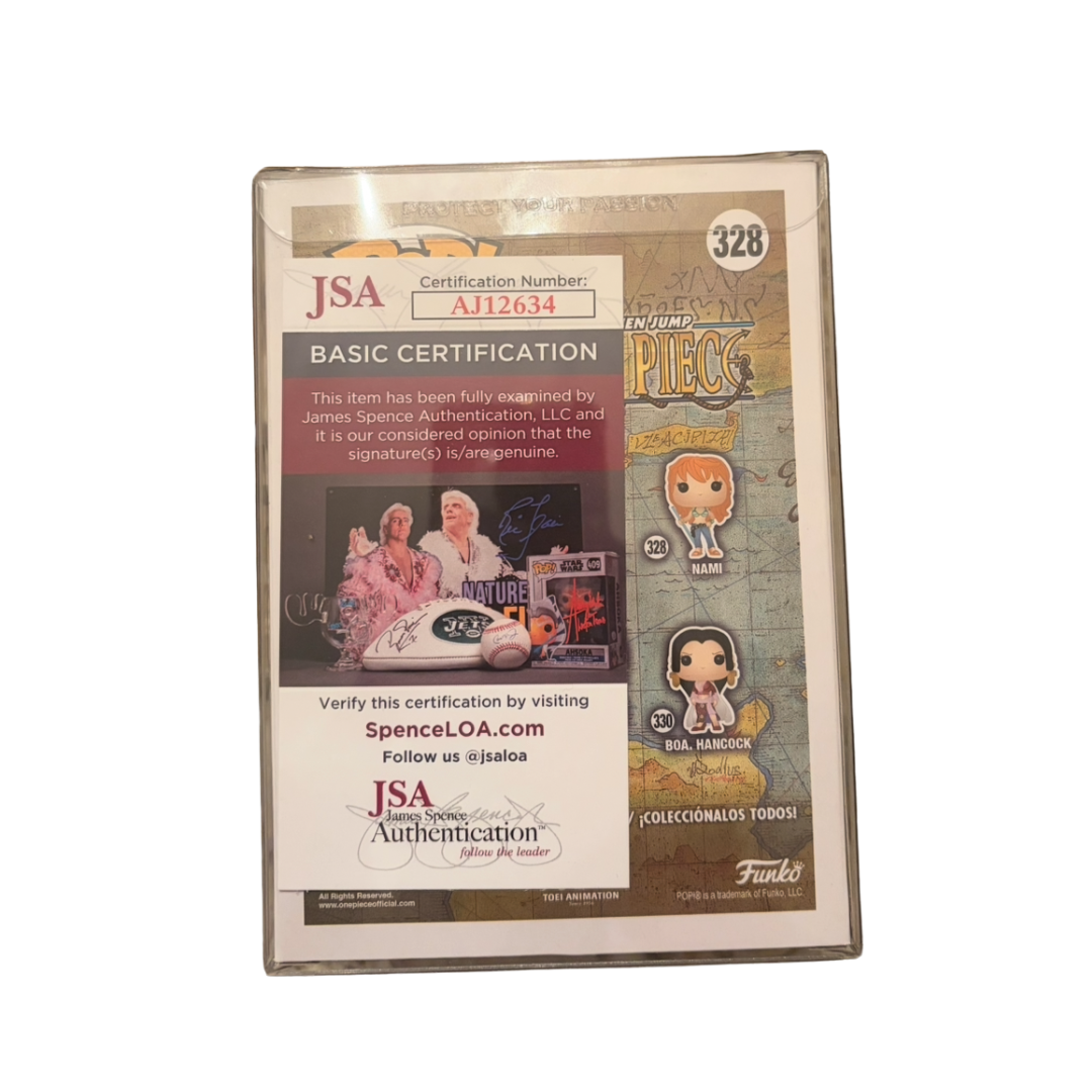 One Piece Nami Signed Autographed Funko Pop