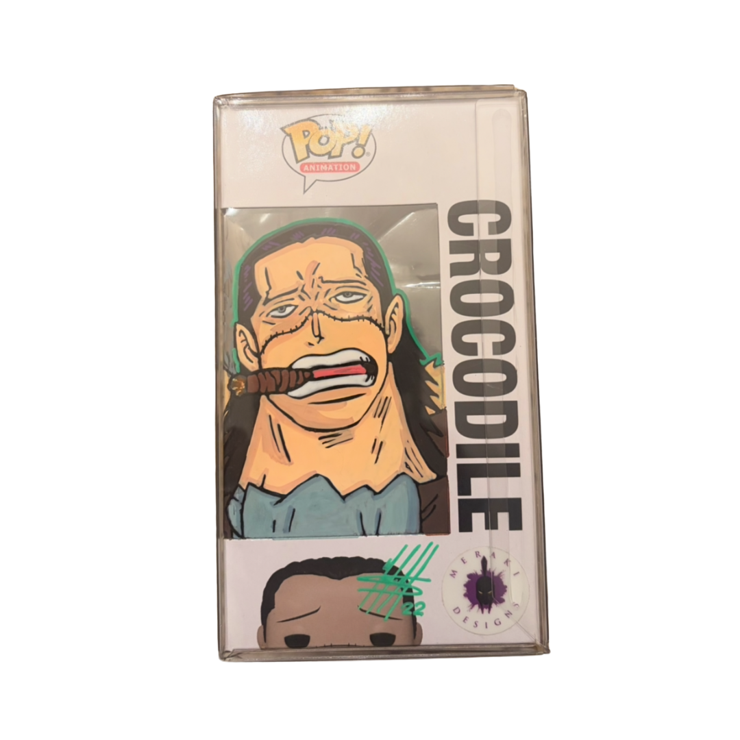 One Piece Crocodile Signed Autographed Funko Pop