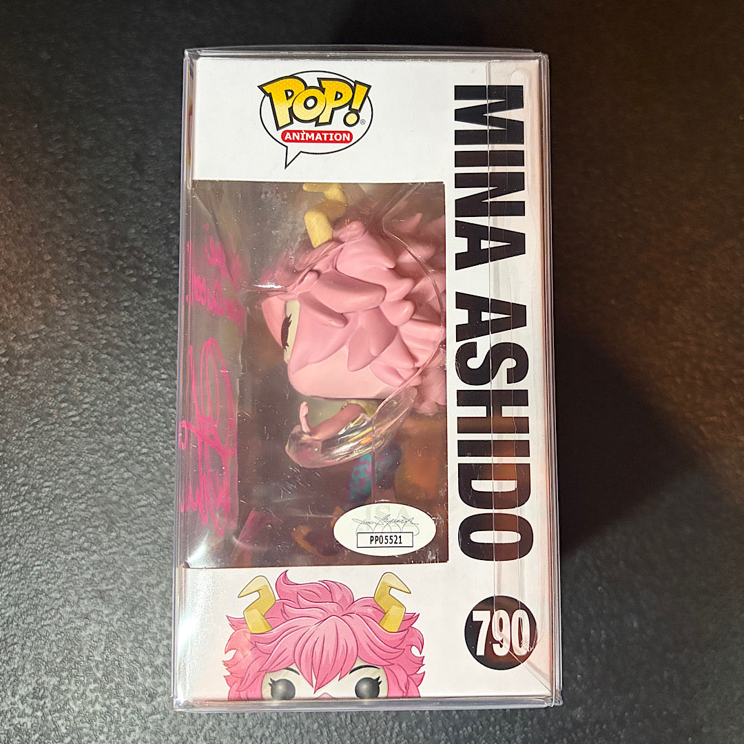 My Hero Academia Mina Ashido Signed Autographed Funko Pop