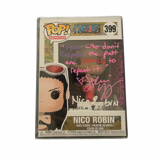One Piece Nico Robin Signed Autographed Funko Pop