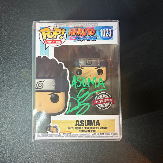 Naruto Asuma Special Edition Exclusive Autographed Funko Pops