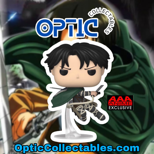 Attack On Titan Captain Levi AAA Anime Exclusive Funko Pop